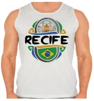 Camiseta Regata adulto ou infantil recife Pernambuco lembrança - Foto 2