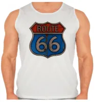 Camiseta Regata adulto ou infantil rota 66 rodovia famosa EUA - Foto 2