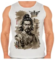 Camiseta Regata adulto ou infantil Samurai Japones japão cultura - Foto 2