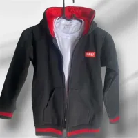 SESI Blusão de Moletom felpado com zíper 