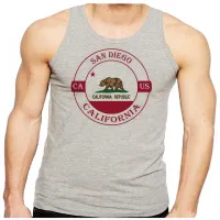 Camiseta Regata adulto ou infantil San Diego California Lembrança - Foto 2