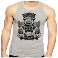 Camiseta Regata adulto ou infantil Setembro Aniversário Melhores nasceram - Foto 2