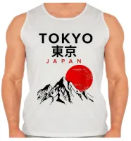Camiseta Regata adulto ou infantil Tokyo Japão Toquio japan - Foto 2