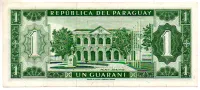 Paraguai - 1 Guarani - Cédula Estrangeira - Sob - Foto 2