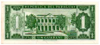 Paraguai - 1 Guarani - Cédula Estrangeira - Sob - Foto 2