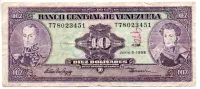 Venezuela - 10 Bolívares - Cédula Estrangeira - UTG