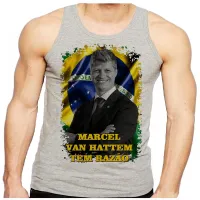 Camiseta Regata adulto ou infantil Marcel Van Hattem Patriota Brasil - Foto 2