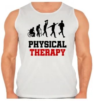 Camiseta Regata adulto ou infantil Fisioterapia fisioterapeuta