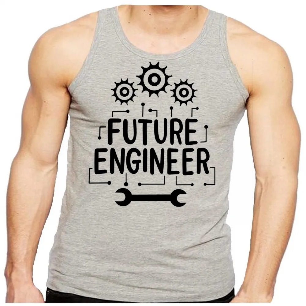 Camiseta Regata adulto ou infantil Futuro engenheiro engenharia