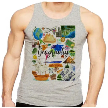 Camiseta Regata adulto ou infantil Geografia professor  estudante - Foto 2