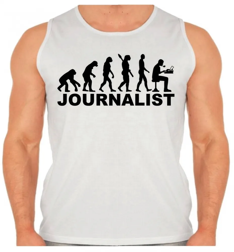 Camiseta Regata adulto ou infantil Jornalismo jornalista