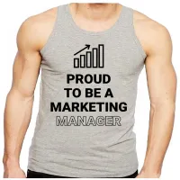 Camiseta Regata adulto ou infantil Marketing marqueteiro - Foto 2