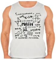 Camiseta Regata adulto ou infantil Matematica professor professora - Foto 2