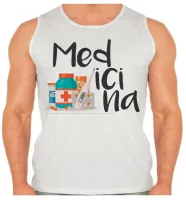 Camiseta Regata adulto ou infantil Medicina Medico DR - Foto 2