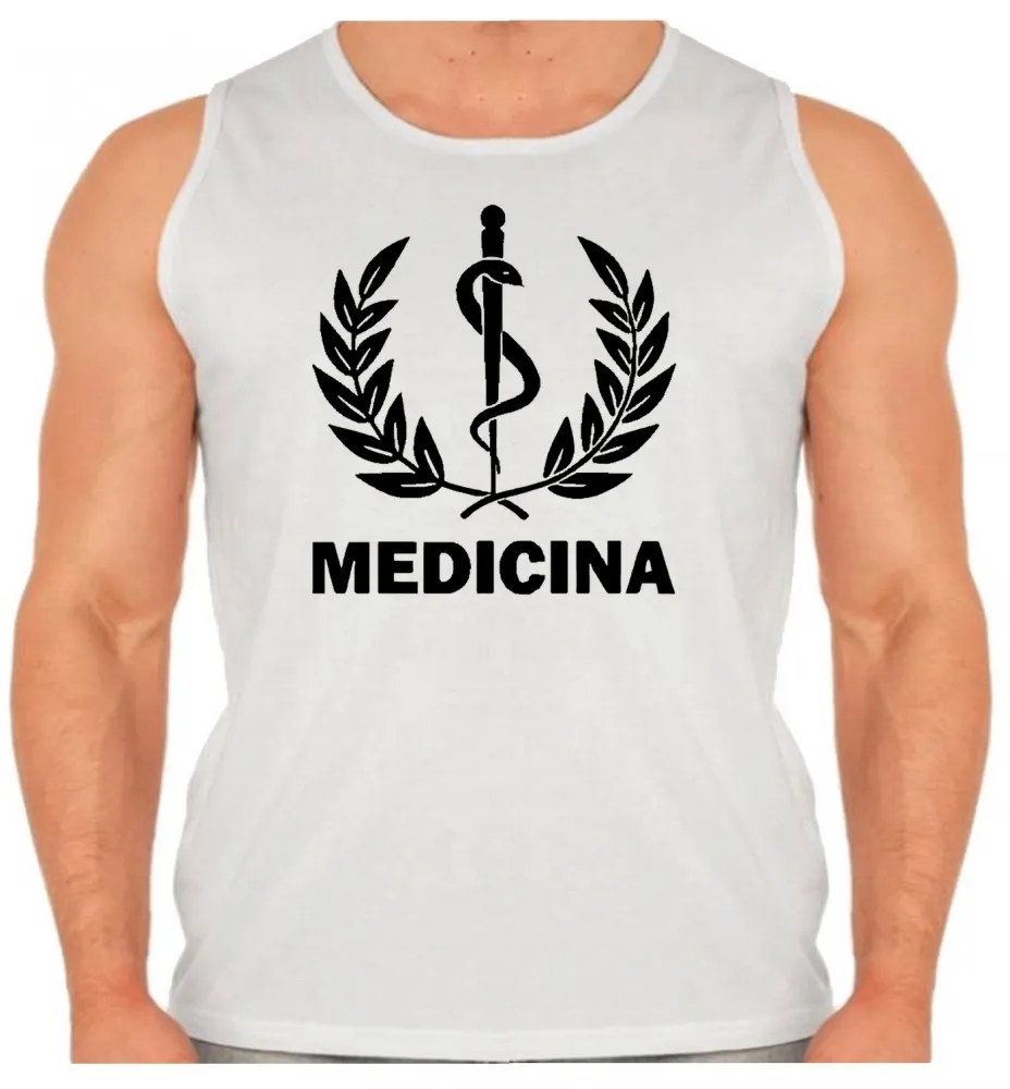 Camiseta Regata adulto ou infantil Medicina medico saude Imagem