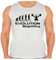 Camiseta Regata adulto ou infantil Musculação crossfit evoluçao maromba - Foto 2