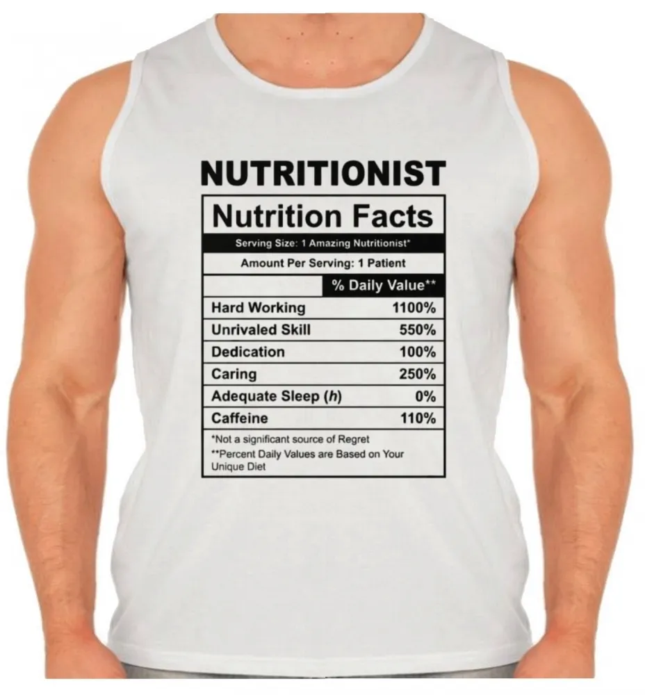 Camiseta Regata adulto ou infantil Nutrição nutricionista profissão Imagem