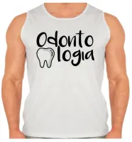 Camiseta Regata adulto ou infantil Odontologia dentista - Foto 2