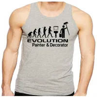 Camiseta Regata adulto ou infantil Pintor decorador evolução empreitero - Foto 2