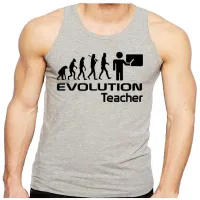 Camiseta Regata adulto ou infantil Professor professora teacher - Foto 2