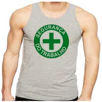 Camiseta Regata adulto ou infantil Segurança do trabalho - Foto 2