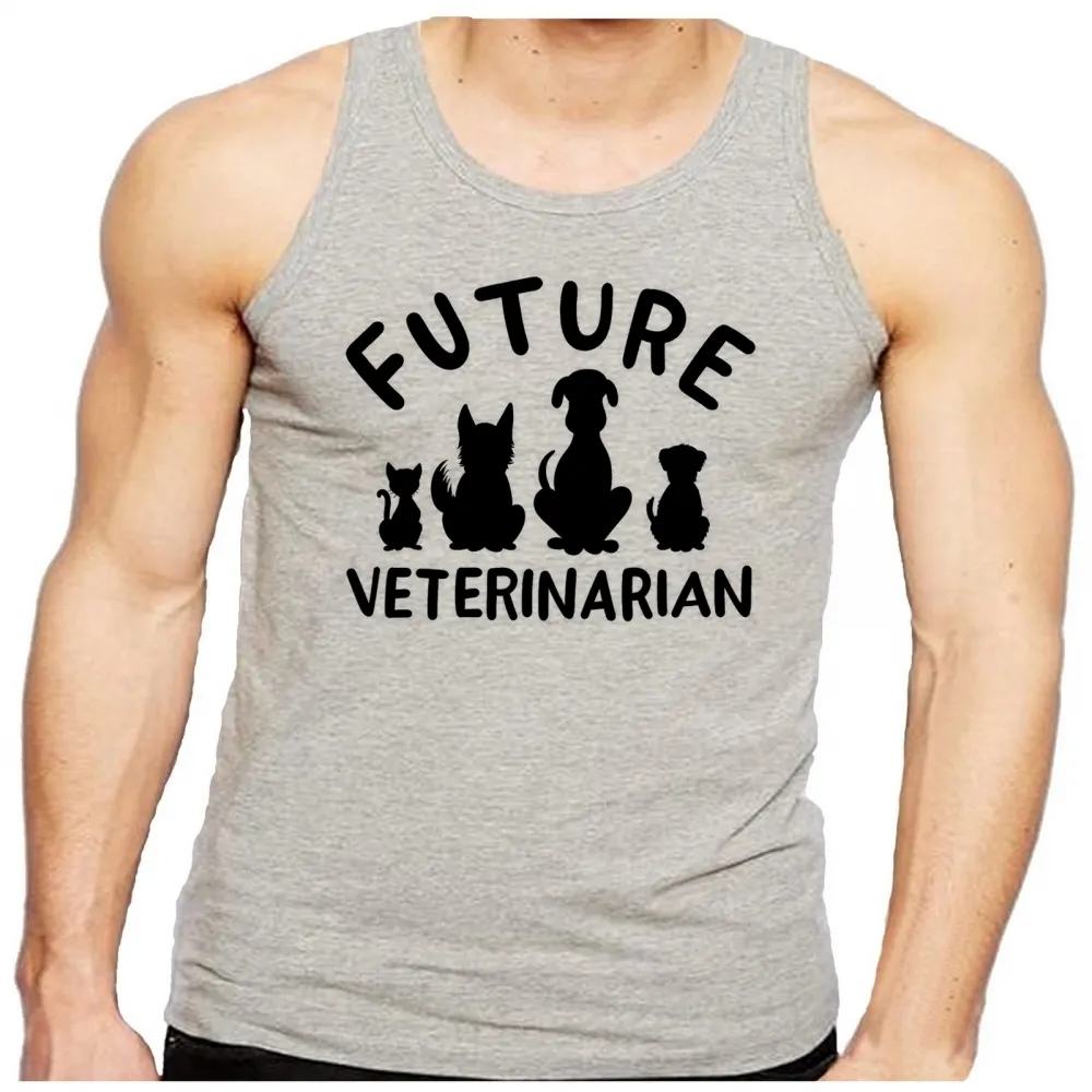 Camiseta Regata adulto ou infantil Veterinario medico pet Imagem