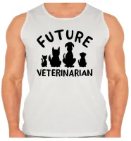 Camiseta Regata adulto ou infantil Veterinario medico pet - Foto 2
