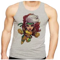 Camiseta Regata adulto ou infantil X men Vampira xavier - Foto 2