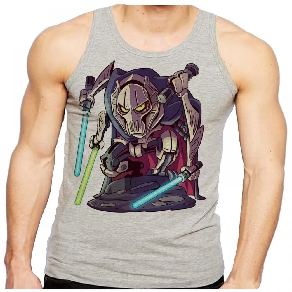 Camiseta Regata adulto ou infantil General Grievous star wars