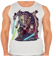 Camiseta Regata adulto ou infantil General Grievous star wars - Foto 2