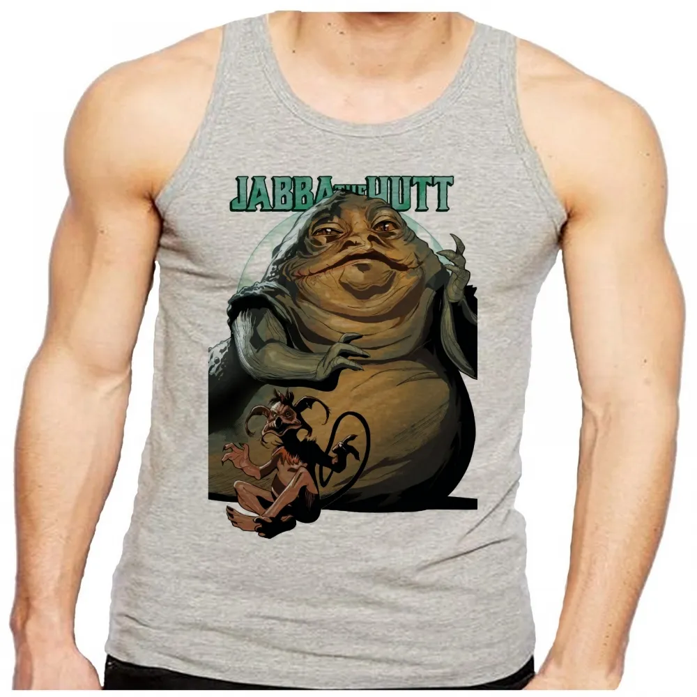 Camiseta Regata adulto ou infantil Jabba the hutt star wars