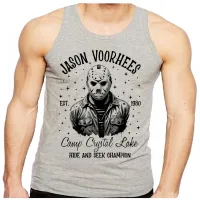 Camiseta Regata adulto ou infantil Jason sexta feira 13 terror - Foto 2
