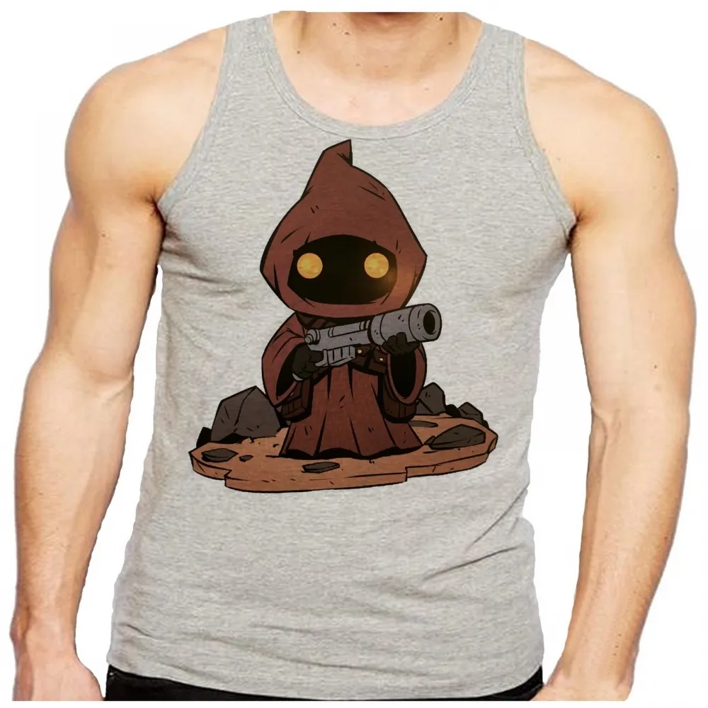 Camiseta Regata adulto ou infantil Jawas Tatooine star wars
