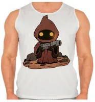 Camiseta Regata adulto ou infantil Jawas Tatooine star wars - Foto 2
