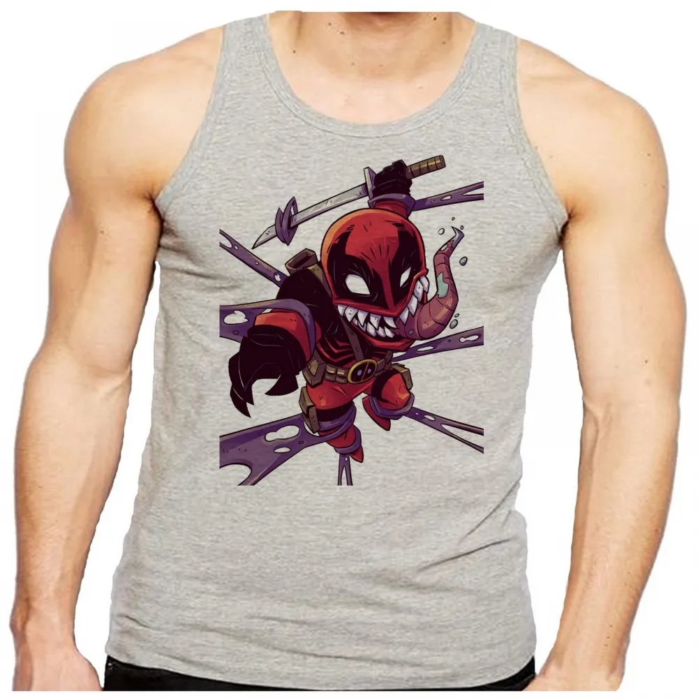 Camiseta Regata adulto ou infantil Venom deadpool desenho
