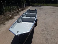 BARCO DE ALUMINIO PRO 600  6M MODELO CHATO, BICUDO OU SEMI CHATO - prazo de entrega 15 dias uteis - Foto 7