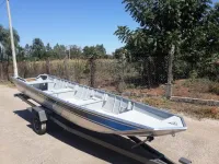 BARCO DE ALUMINIO PRO 600  6M MODELO CHATO, BICUDO OU SEMI CHATO - prazo de entrega 15 dias uteis - Foto 8