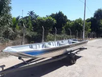 BARCO DE ALUMINIO PRO 600  6M MODELO CHATO, BICUDO OU SEMI CHATO - prazo de entrega 15 dias uteis - Foto 13
