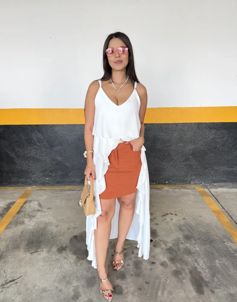 BATA BOHO CHIC LONGA - OFF WHITE