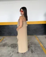 BATA BOHO CHIC LONGA - NUDE - Foto 2