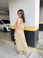 BATA BOHO CHIC LONGA - NUDE - Foto 3