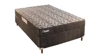  Colchão Casal Life Gold Molas ensacadas D80 Paropas 24cm  + base casal total 65 cm Promoção - Foto 2