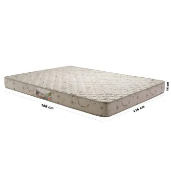Base simples + Colchão Casal  Espuma D33 138  18 cm Pasquale Paropas promoção - Foto 2
