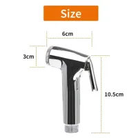 Ducha Higiênica Para Banheiro Completa Luxo Metal Inox núcleo da válvula de cobre 1,2m Chuveirinho Privada - Foto 3