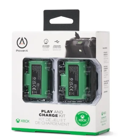 Kit Play & Charge 2x Baterias PowerA para Xbox Series X|S e Xbox One Imagem