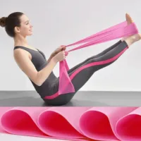 Faixa Elástica Para Fisioterapia Yoga Alongamento Pilates - Foto 3