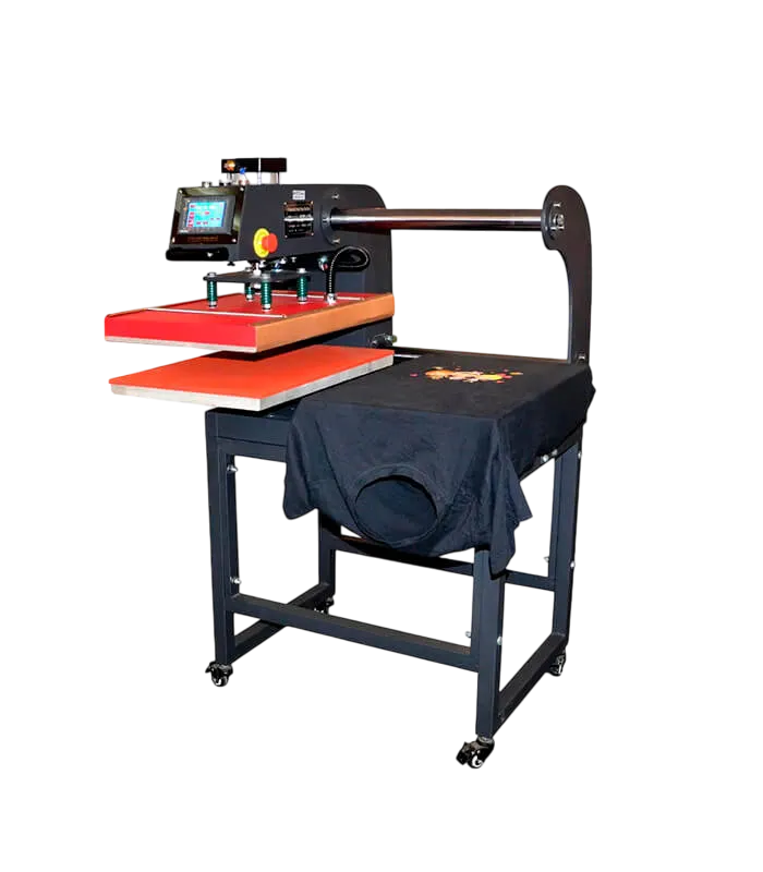 PRENSA PLANA DUPLA MECOLOUR 40X60 PNEUMATICA 220V Imagem