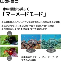 Ricoh WG-80 Orange Waterproof Digital Camera Shockproof Freezeproof Crushproof (International Version) - Foto 4