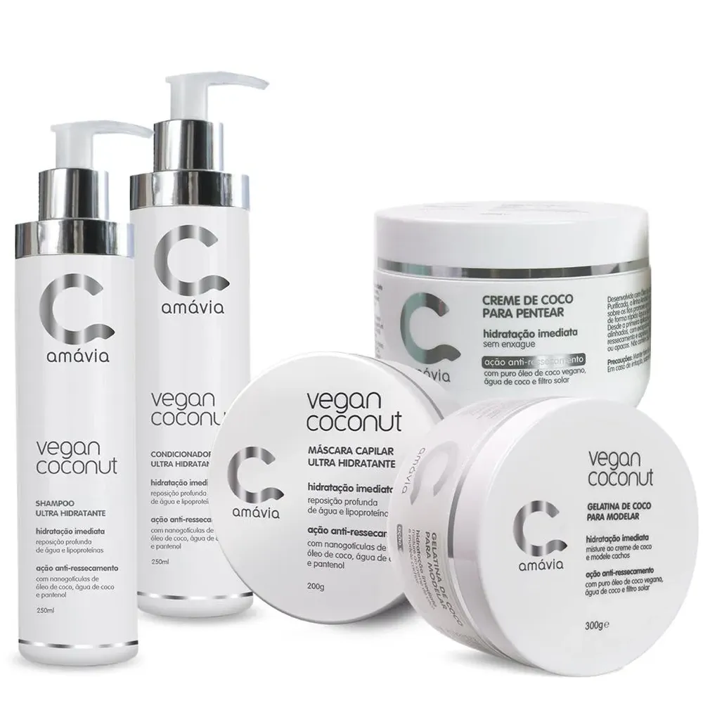 Kit Vegan Coconut - Ultra Hidratação - Anti Ressecamento Imagem