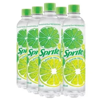 Refrigerante Sprite Fresh Lemon - 06 Unidades Sem Açucar 510ml Cada
